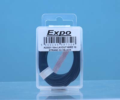 A22021 10 METRE ROLL OF Black 18/0.1mm CABLE (image for) A22021 10 METRE ROLL OF Black 18/0.1mm CABLE