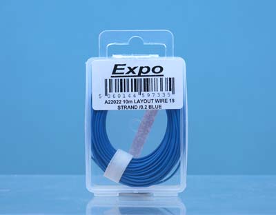 A22022 10 METRE ROLL OF BLUE 18/0.1mm CABLE (image for) A22022 10 METRE ROLL OF BLUE 18/0.1mm CABLE