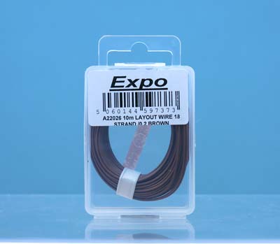 A22026 10 METRE ROLL OF Brown 18/0.1mm CABLE (image for) A22026 10 METRE ROLL OF Brown 18/0.1mm CABLE