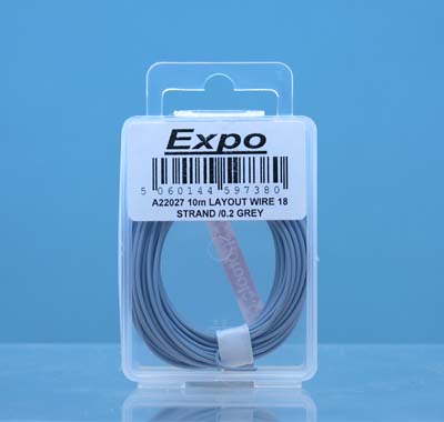 A22027 10 METRE ROLL OF Grey 18/0.1mm CABLE (image for) A22027 10 METRE ROLL OF Grey 18/0.1mm CABLE