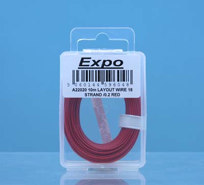 A22020 10 METRE ROLL OF RED 18/0.1mm CABLE (image for) A22020 10 METRE ROLL OF RED 18/0.1mm CABLE