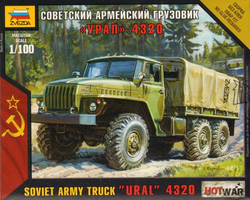 7417 Ural 4320 Soviet Army Truck (image for) 7417 Ural 4320 Soviet Army Truck