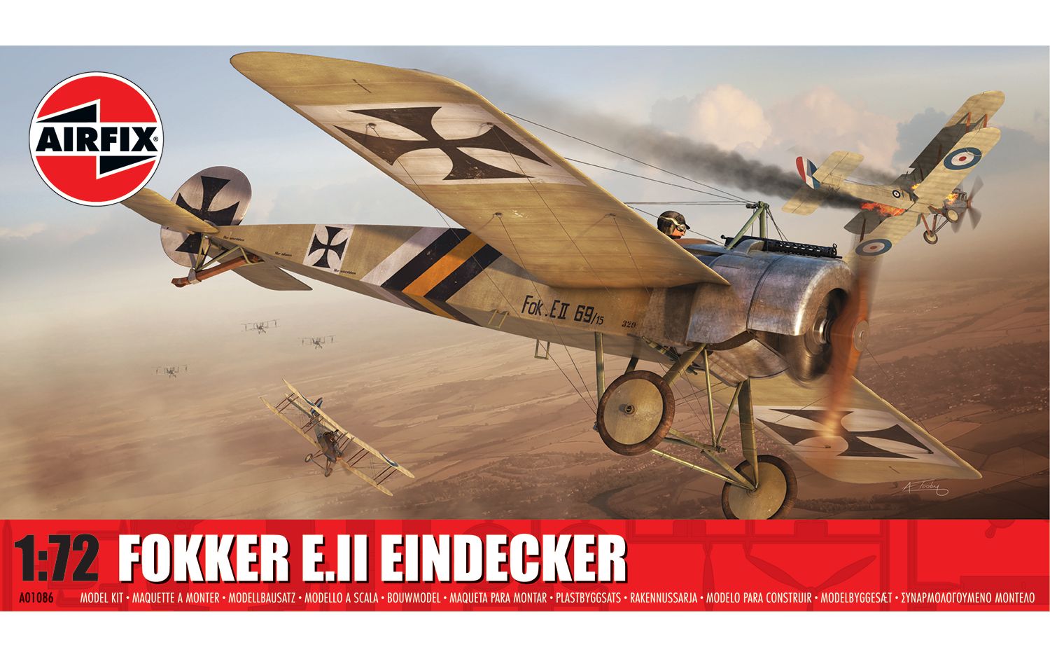 A01086 Fokker E.II Eindecker (image for) A01086 Fokker E.II Eindecker