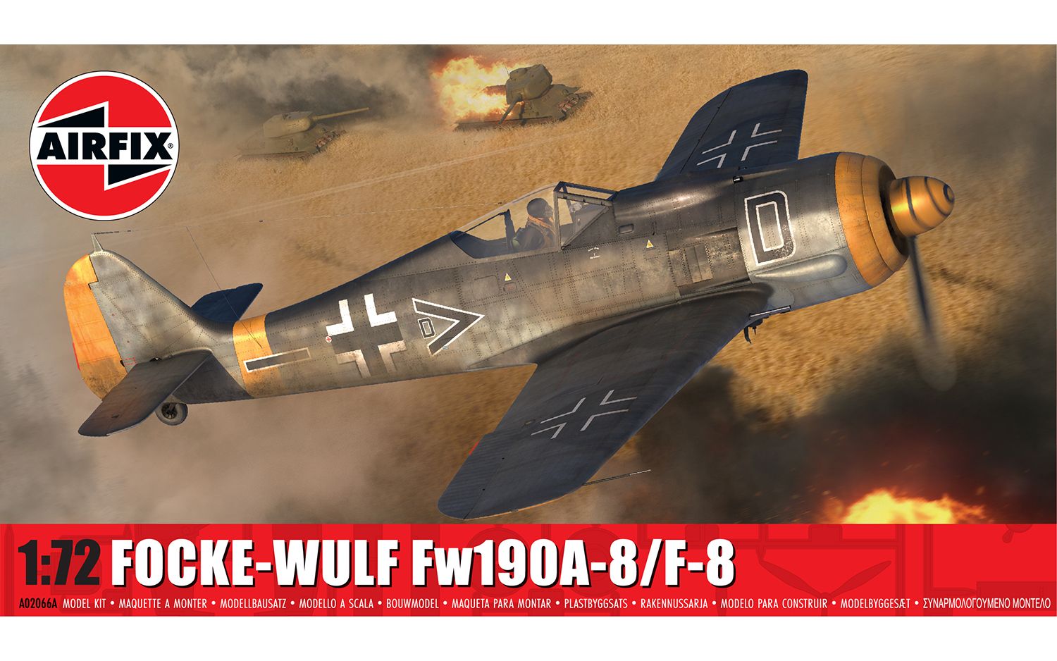 A02066A Focke-Wulf Fw190A-8/F-8 (image for) A02066A Focke-Wulf Fw190A-8/F-8