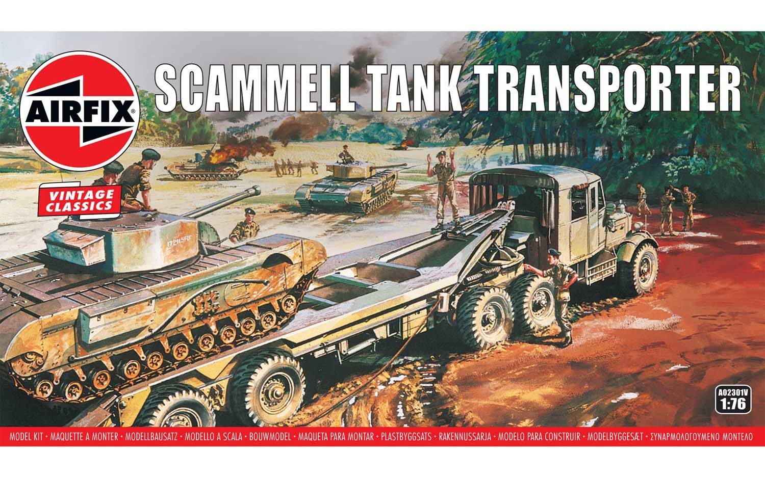 A02301V Scammel Tank Transporter (image for) A02301V Scammel Tank Transporter