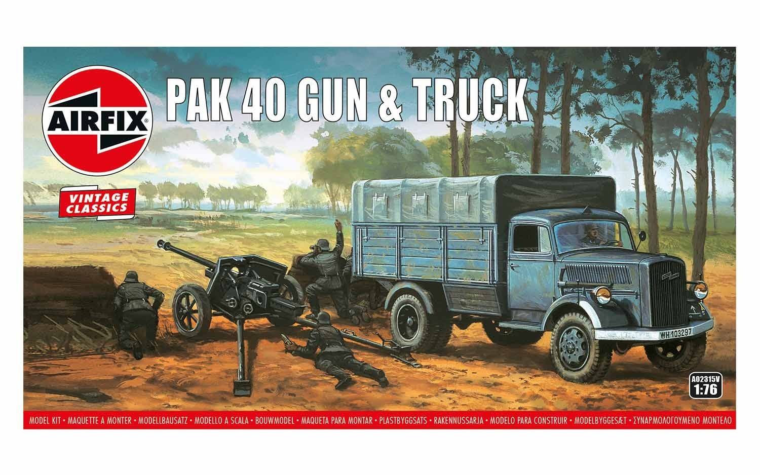 A02315V Pak40 gun & Truck (image for) A02315V Pak40 gun & Truck