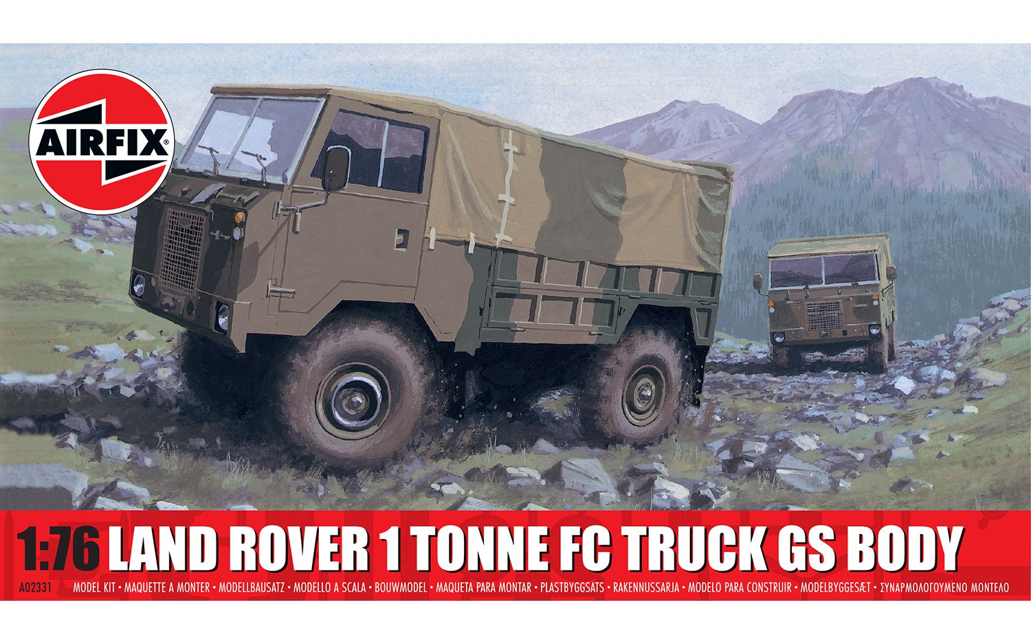 A02331 Land Rover 1 Tonne FC Truck G.S. Body (image for) A02331 Land Rover 1 Tonne FC Truck G.S. Body
