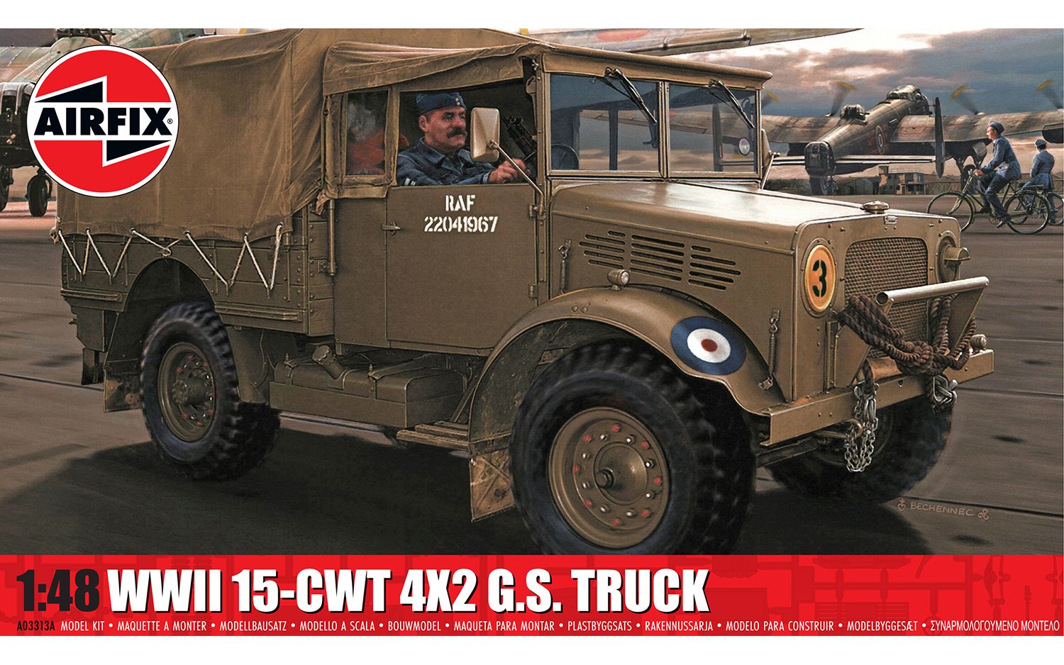 A03313A WWII 15-cwt 4 x 2 G.S. Truck (image for) A03313A WWII 15-cwt 4 x 2 G.S. Truck