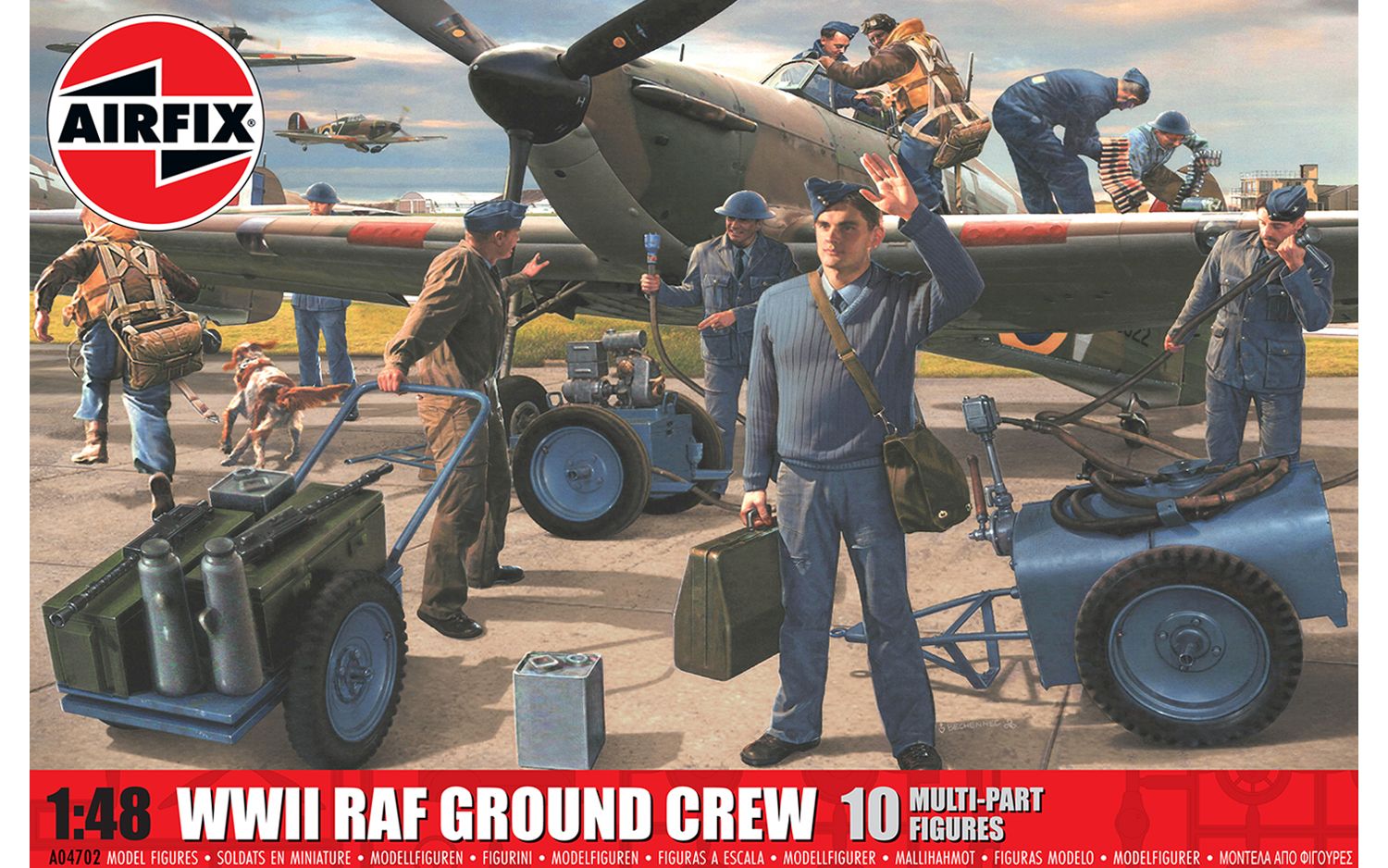 A04702 WWII RAF Ground Crew (image for) A04702 WWII RAF Ground Crew