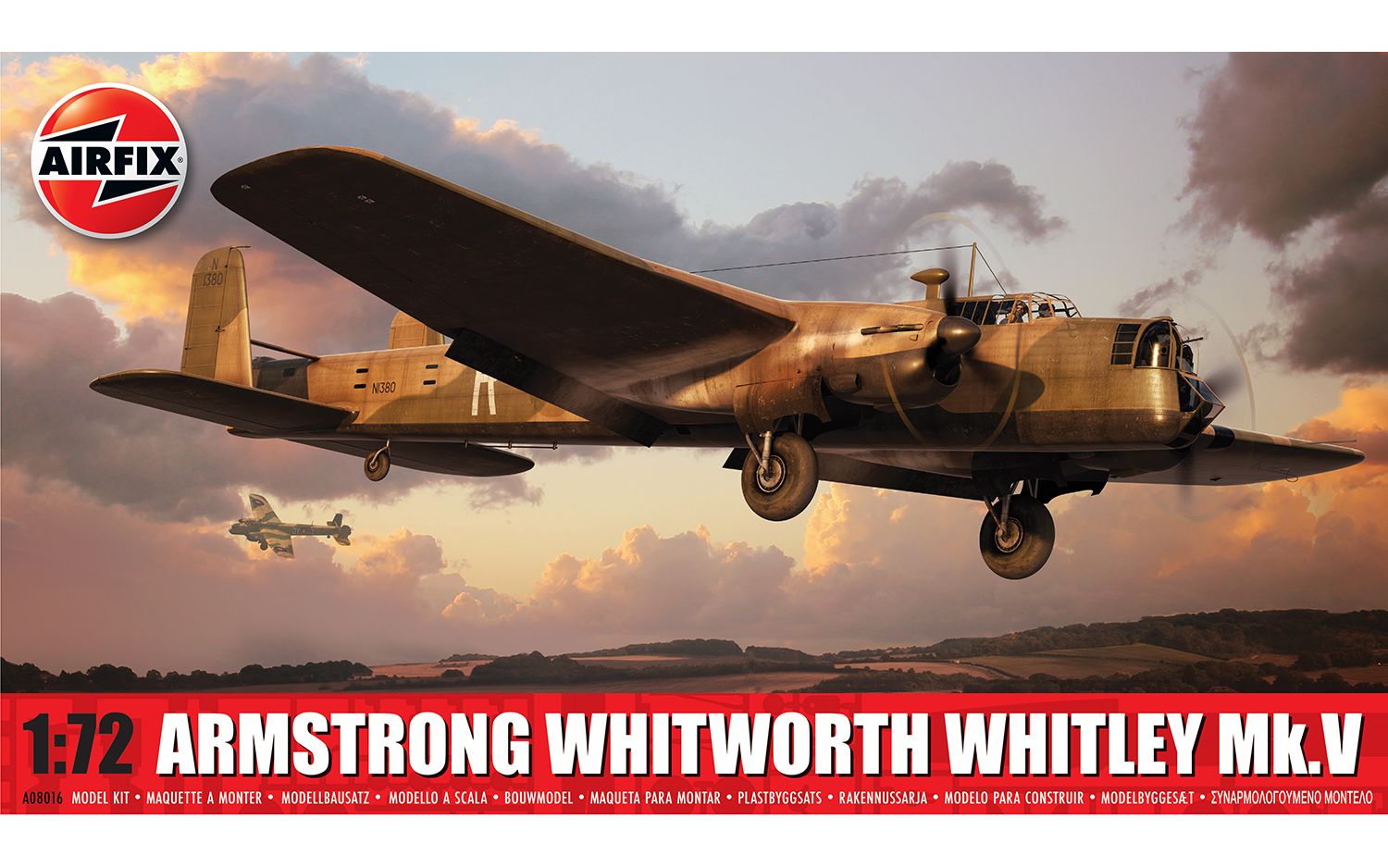 A08016 Armstrong Whitworth Whitley Mk.V (image for) A08016 Armstrong Whitworth Whitley Mk.V