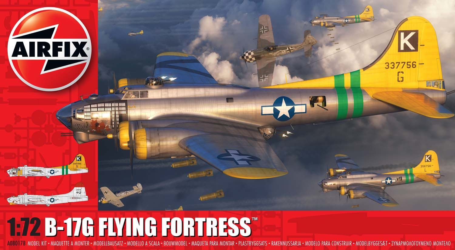 A08017B B-17G Flying Fortress (image for) A08017B B-17G Flying Fortress