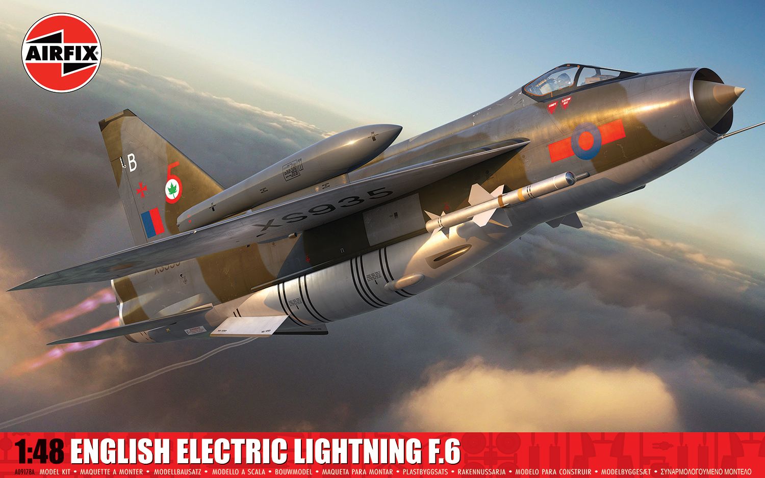 A09178A English Electric Lightning F.6 (image for) A09178A English Electric Lightning F.6