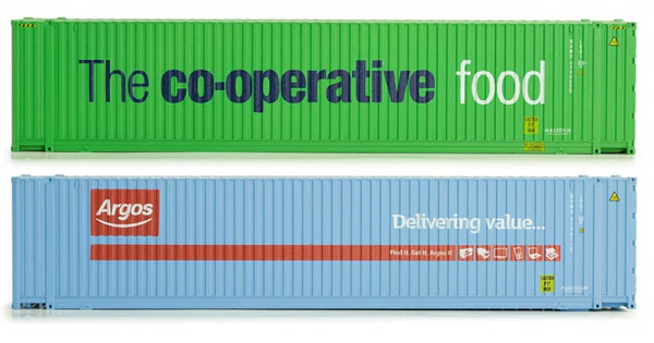 4F-028-110 45ft Hi-Cube Container Pack (2) Argos/Co-op (image for) 4F-028-110 45ft Hi-Cube Container Pack (2) Argos/Co-op