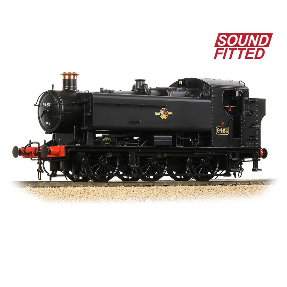 35-027ASF 94XX PANNIER TANK 9463 BR LATE BLACK (DCC-SOUND) (image for) 35-027ASF 94XX PANNIER TANK 9463 BR LATE BLACK (DCC-SOUND)