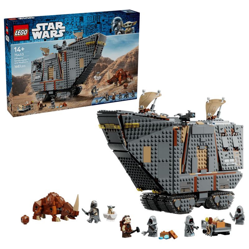 75453 Offworld Sandcrawler™ and Mudhorn (image for) 75453 Offworld Sandcrawler™ and Mudhorn
