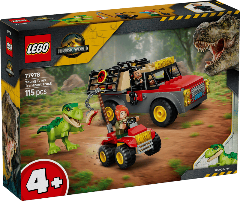 77978 Young T. rex Transport Truck (image for) 77978 Young T. rex Transport Truck