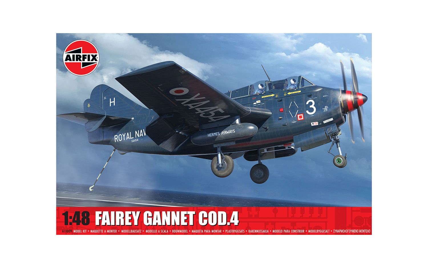 A11009 Fairey Gannet 'XA454' COD.4 (image for) A11009 Fairey Gannet 'XA454' COD.4