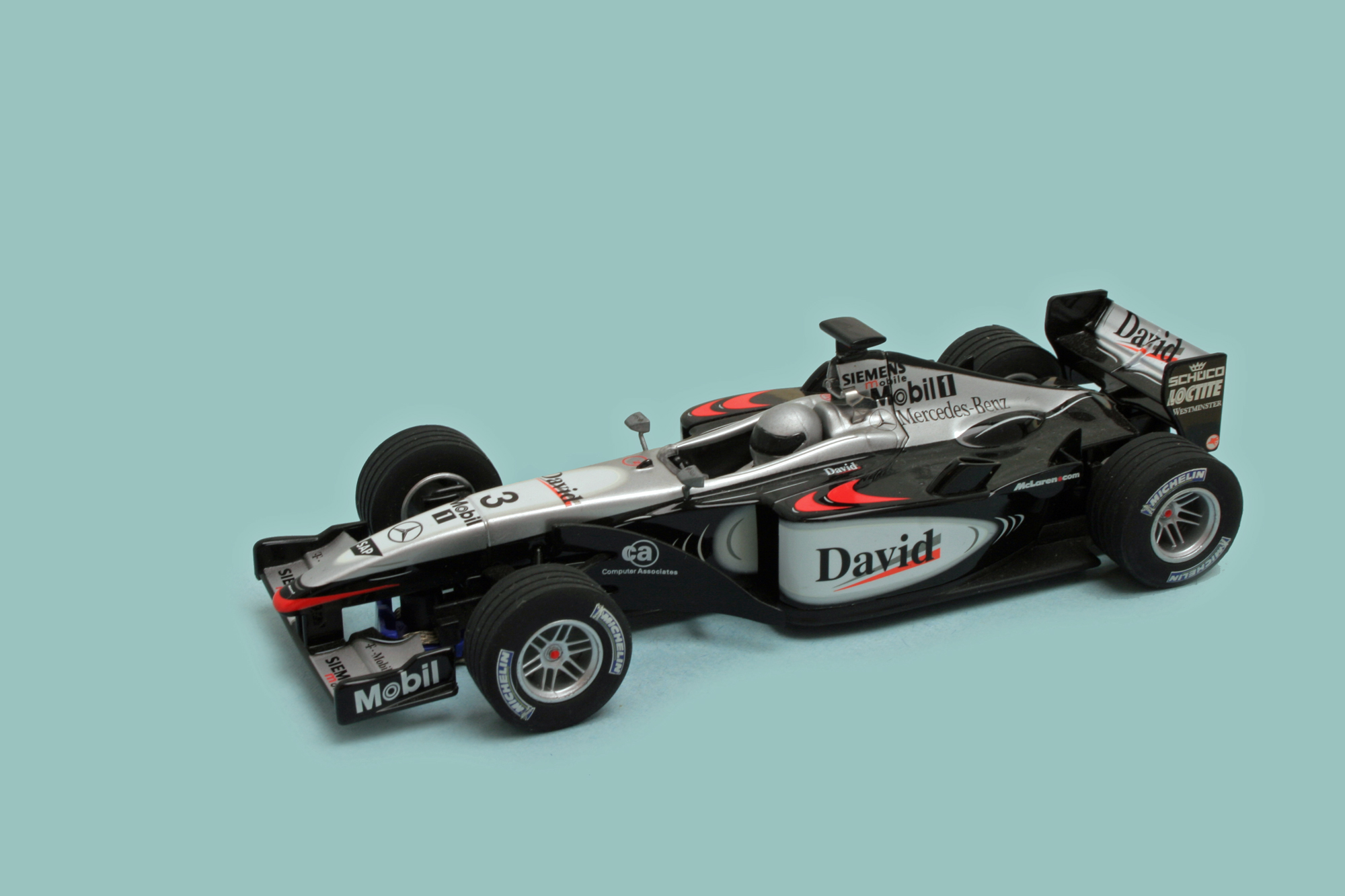 C2415 McLaren Mercedes F1 MP4-16 No.3 "David" 2002 (image for) C2415 McLaren Mercedes F1 MP4-16 No.3 "David" 2002