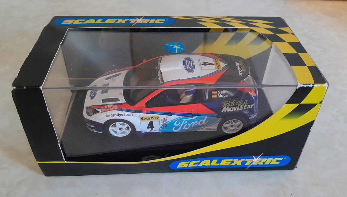 C2393 Ford Focus WRC "Works 2002" Sainz No.4 (image for) C2393 Ford Focus WRC "Works 2002" Sainz No.4