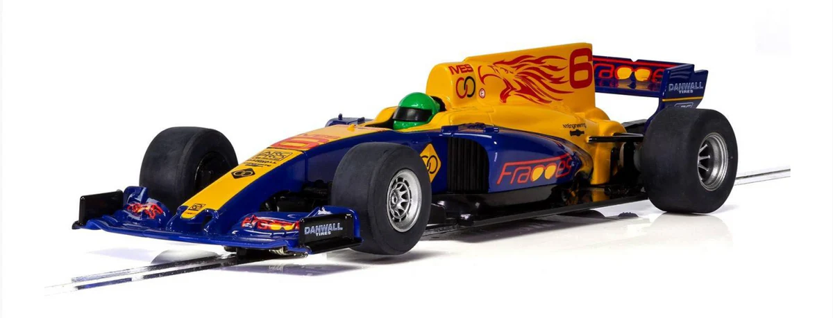 C3960 Scalextric Blue Wings F1 Car (image for) C3960 Scalextric Blue Wings F1 Car