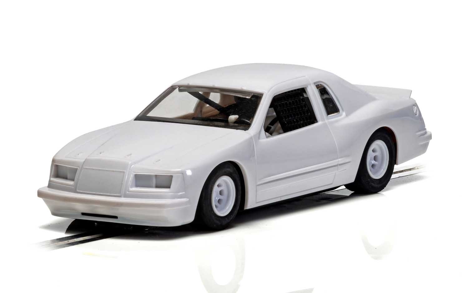 C4077 Ford Thunderbird 1986 Stock Car - White (image for) C4077 Ford Thunderbird 1986 Stock Car - White