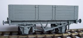C51 12ton 5-plank Fixed End Wagon (16' Glos. 1907 type) (image for) C51 12ton 5-plank Fixed End Wagon (16' Glos. 1907 type)