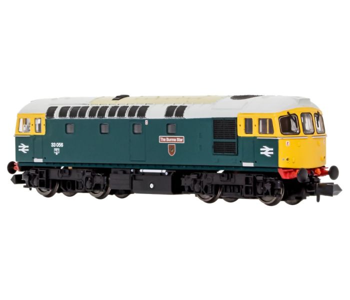 2D-001-011 Class 33 056 'The Burma Star' BR Blue FYE (image for) 2D-001-011 Class 33 056 'The Burma Star' BR Blue FYE