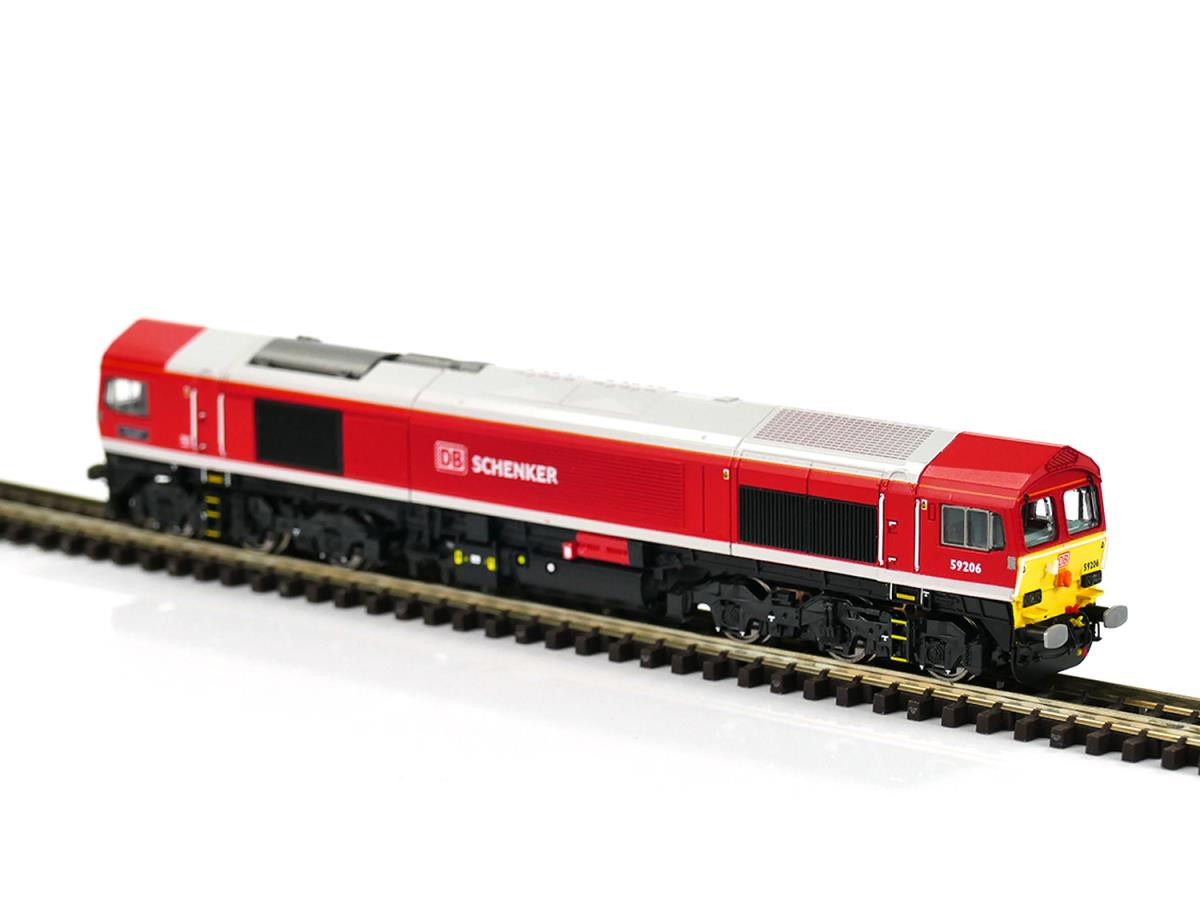 2D-005-002S CLASS 59 206 'JOHN F YEOMAN' DB SCHENKER SOUND (image for) 2D-005-002S CLASS 59 206 'JOHN F YEOMAN' DB SCHENKER SOUND