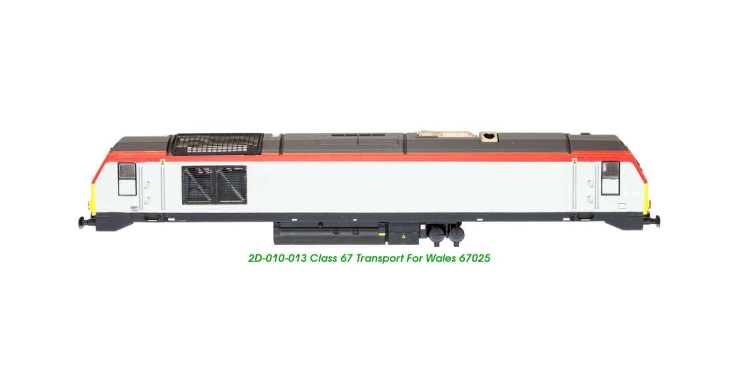2D-010-013D Class 67 025 Transport for Wales DCC Fitted (image for) 2D-010-013D Class 67 025 Transport for Wales DCC Fitted