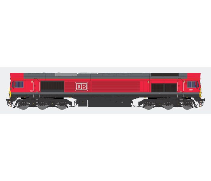 2D-066-001 Class 66 001 DB Red (image for) 2D-066-001 Class 66 001 DB Red