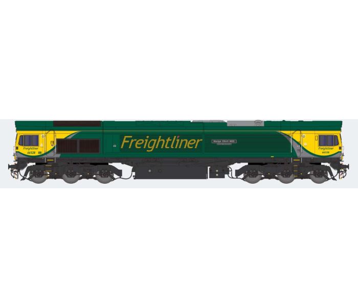 2D-066-004 Class 66 528 Freightliner Powerhaul (image for) 2D-066-004 Class 66 528 Freightliner Powerhaul