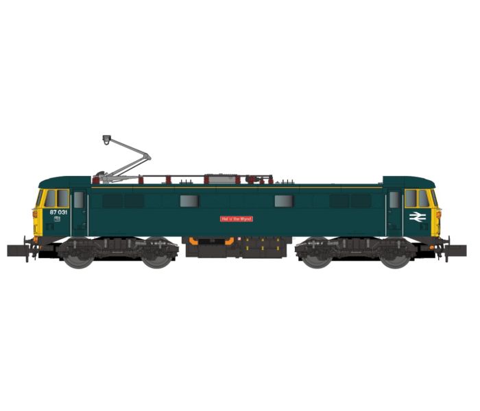 2D-087-001 Class 87 031 'Hal o'the Wynd' BR Blue (image for) 2D-087-001 Class 87 031 'Hal o'the Wynd' BR Blue