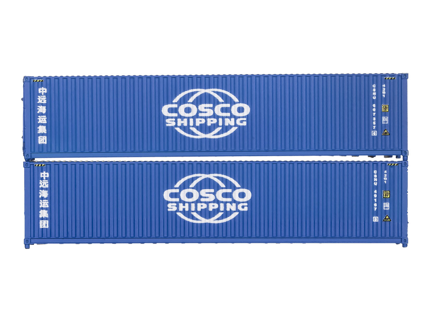 2F-028-208 40FT CONTAINER SET (2) COSCO SHIPPING (image for) 2F-028-208 40FT CONTAINER SET (2) COSCO SHIPPING
