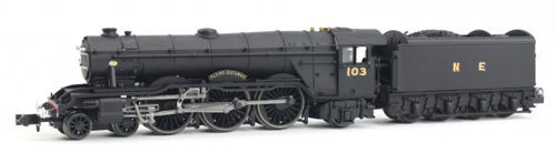 2S-011-002 A3 103 'Flying Scotsman' 103 Wartime Black NE (image for) 2S-011-002 A3 103 'Flying Scotsman' 103 Wartime Black NE