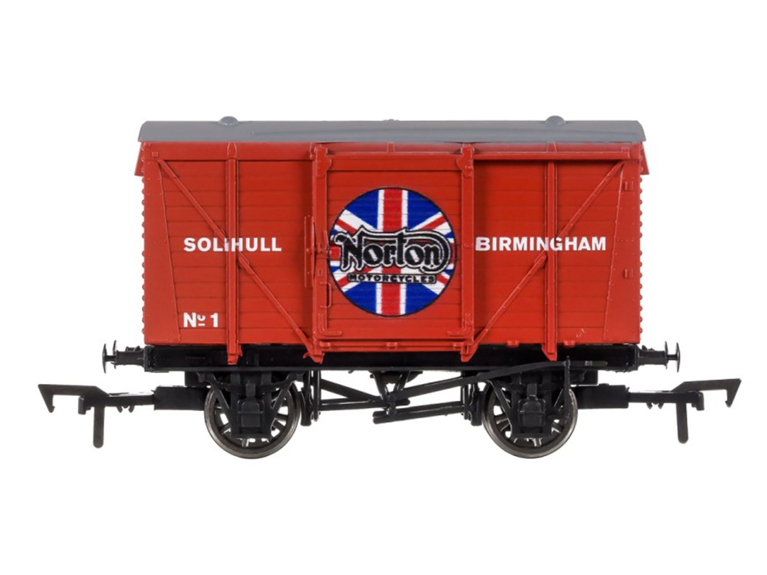 4F-011-123 VENTILATED VAN NORTON NO.1 WEATHERED (image for) 4F-011-123 VENTILATED VAN NORTON NO.1 WEATHERED