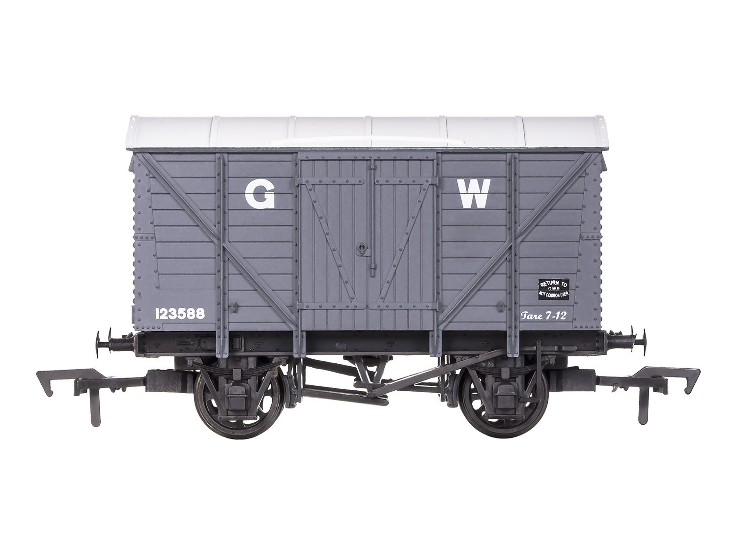 4F-012-041 VENTILATED VAN GWR 123588 (image for) 4F-012-041 VENTILATED VAN GWR 123588