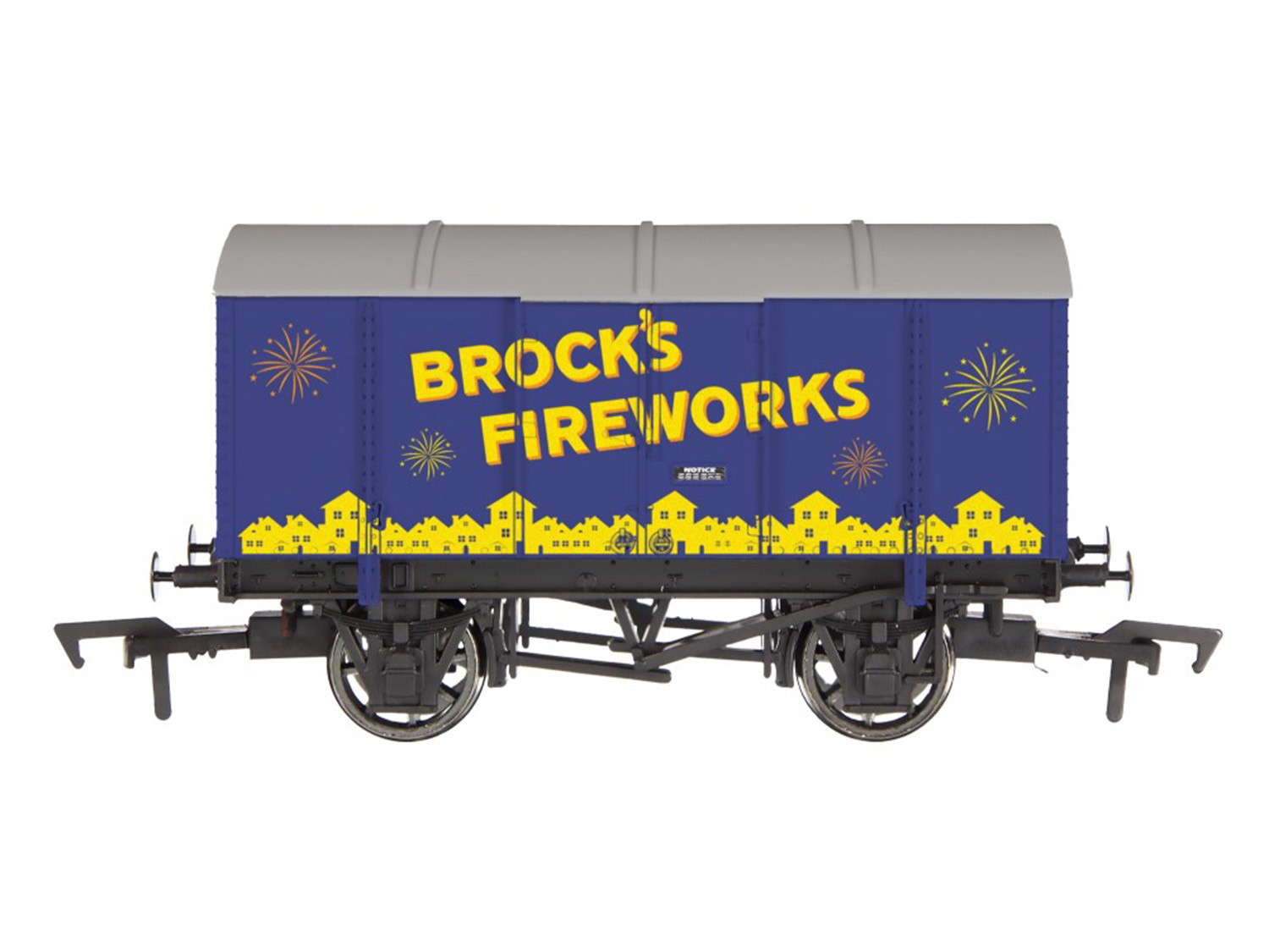 4F-013-182 Gunpowder Van Brocks Fireworks Weathered (image for) 4F-013-182 Gunpowder Van Brocks Fireworks Weathered