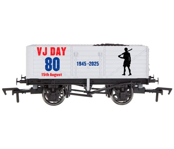 4F-071-185 7 Plank Wagon VJ Day 80th Anniversary Army Weathered (image for) 4F-071-185 7 Plank Wagon VJ Day 80th Anniversary Army Weathered