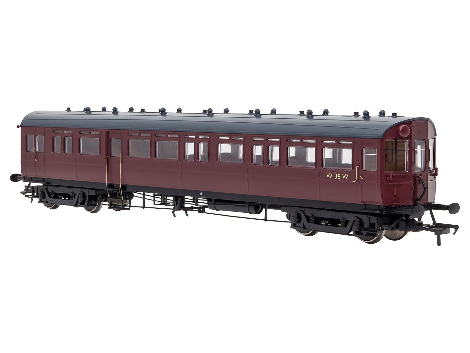 4P-004-007 GWR Autocoach W38 BR Maroon (image for) 4P-004-007 GWR Autocoach W38 BR Maroon