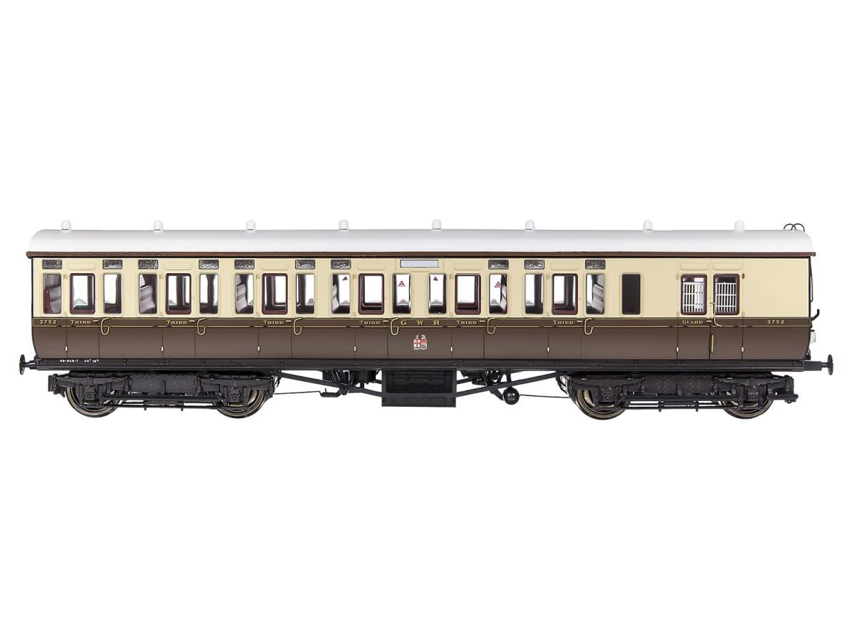 4P-020-202 GWR TOPLIGHT CITY T CTY CHOC/CM 3RD BRAKE 3752 (image for) 4P-020-202 GWR TOPLIGHT CITY T CTY CHOC/CM 3RD BRAKE 3752