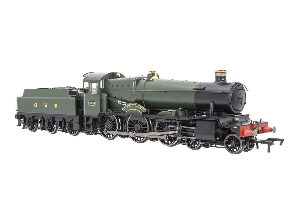 4S-001-010S 7800 Class 7806 'Cockington Manor' GWR Green SOUND (image for) 4S-001-010S 7800 Class 7806 'Cockington Manor' GWR Green SOUND
