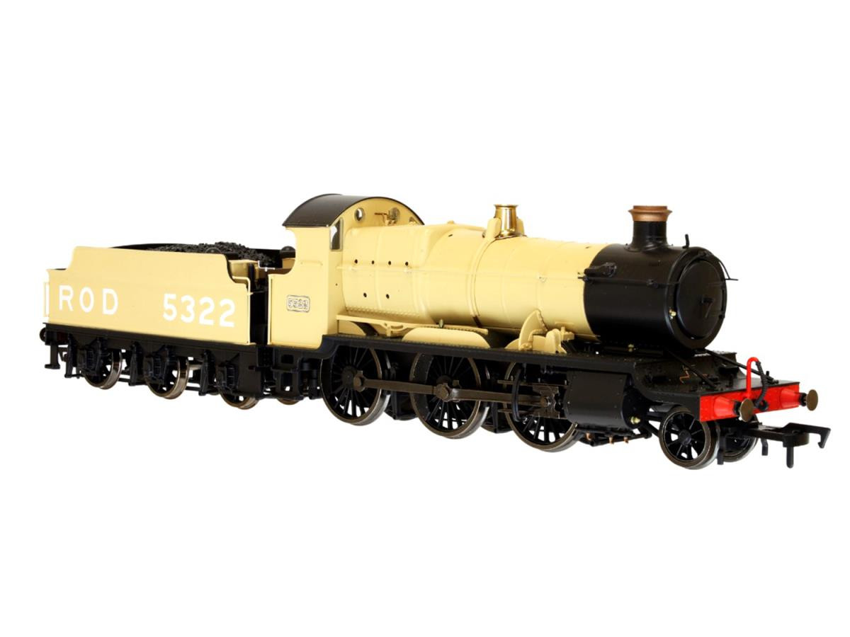 4S-043-008S 43XX 2-6-0 MOGUL 5322 KHAKI (SOUND FITTED) (image for) 4S-043-008S 43XX 2-6-0 MOGUL 5322 KHAKI (SOUND FITTED)