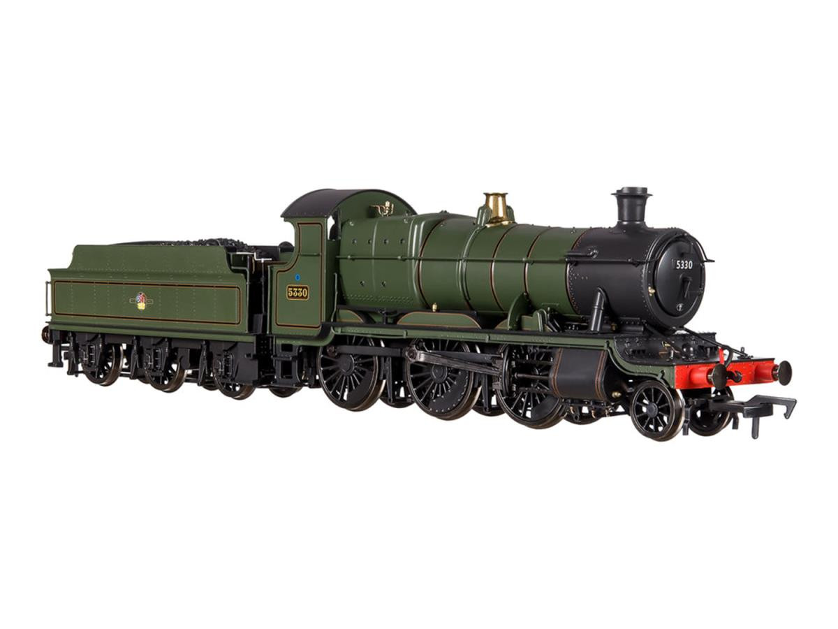 4S-043-016S 43XX 2-6-0 MOGUL 5330 BR LINED LATE GREEN (SOUND) (image for) 4S-043-016S 43XX 2-6-0 MOGUL 5330 BR LINED LATE GREEN (SOUND)