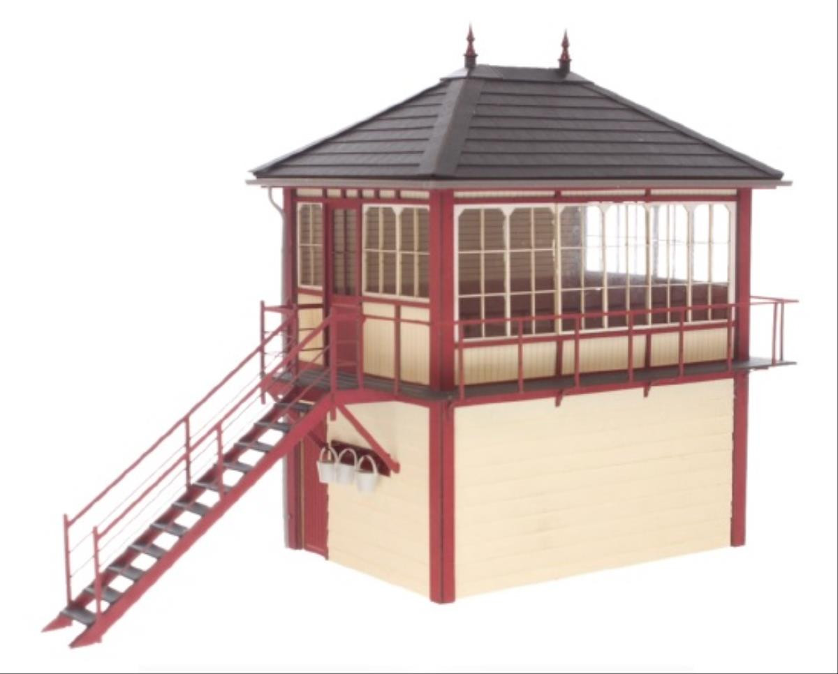 7B-001-002 KITMASTER MR SIGNAL BOX (TYPE 2A) LASER CUT KIT (image for) 7B-001-002 KITMASTER MR SIGNAL BOX (TYPE 2A) LASER CUT KIT