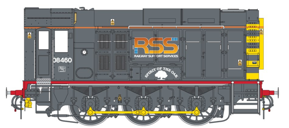 7D-008-021 Class 08 460 'Spirit of the Oak' RSS (image for) 7D-008-021 Class 08 460 'Spirit of the Oak' RSS