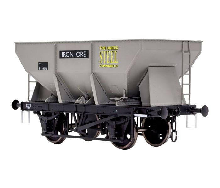 7F-033-008 24t Steel Hopper United Steel BR Grey B436275 (image for) 7F-033-008 24t Steel Hopper United Steel BR Grey B436275