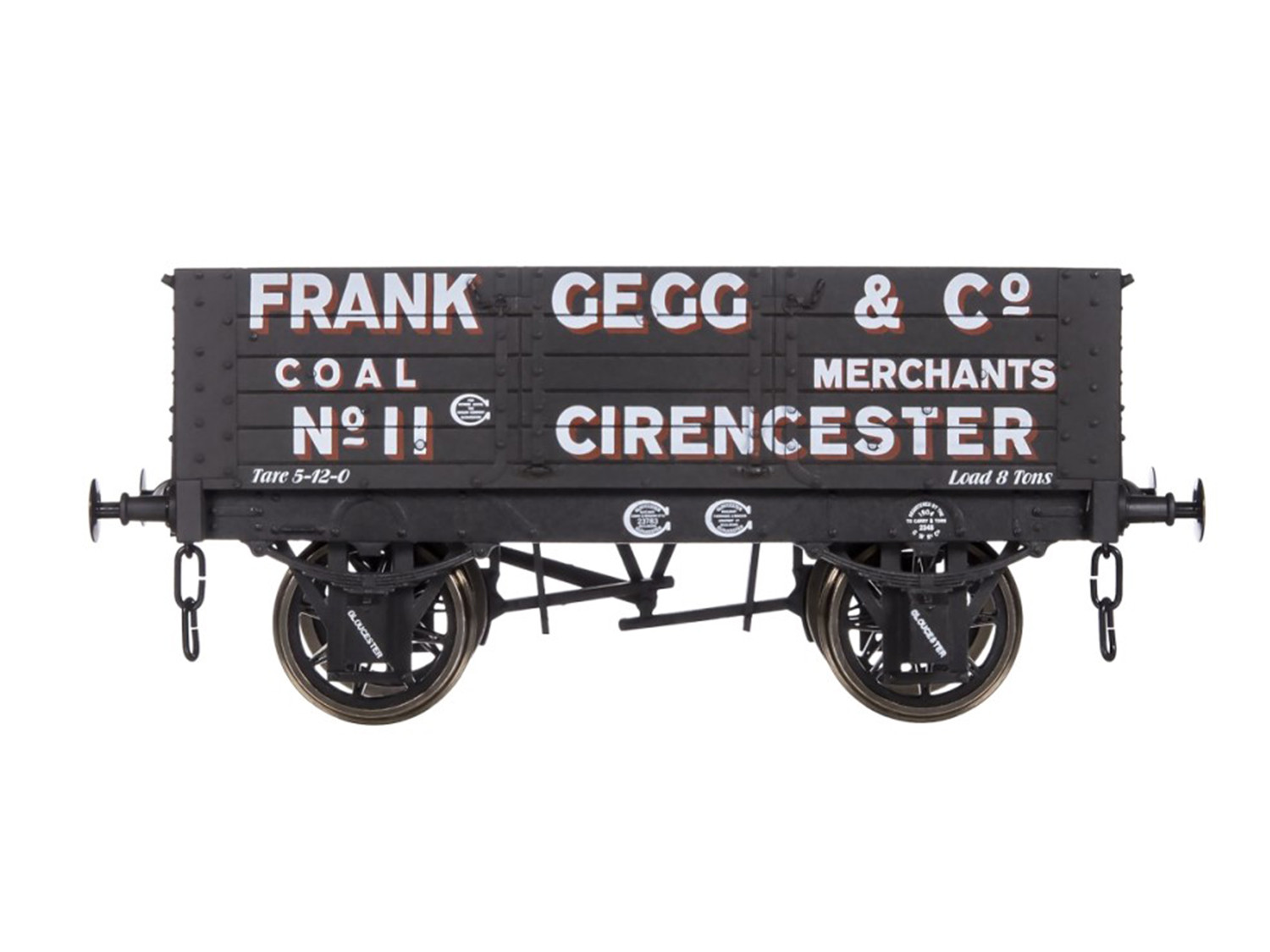 7F-052-011 5 PLANK WAGON 9' WHEELBASE FRANK GEGG 11 (image for) 7F-052-011 5 PLANK WAGON 9' WHEELBASE FRANK GEGG 11