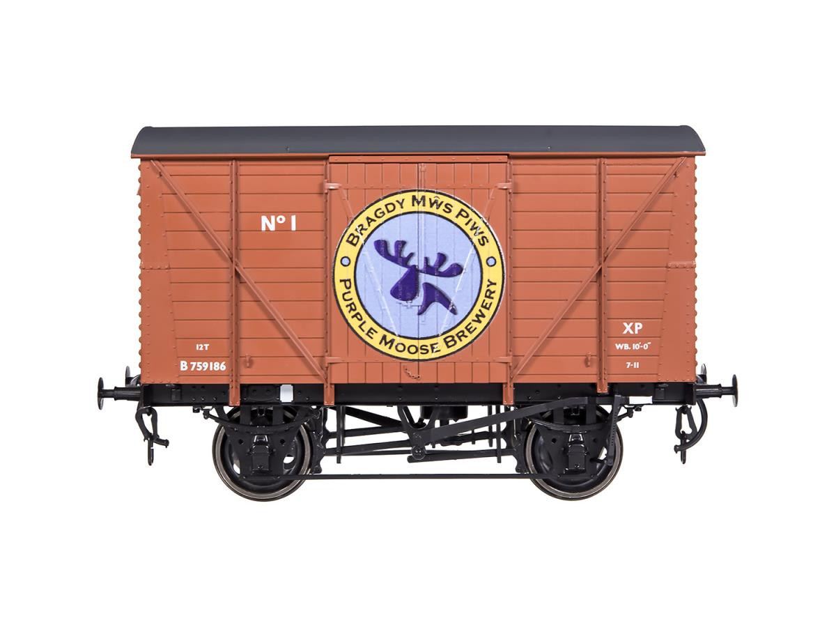 7F-056-026 BR STANDARD PLANKED VAN PURPLE MOOSE BREWERY NO.1 (image for) 7F-056-026 BR STANDARD PLANKED VAN PURPLE MOOSE BREWERY NO.1
