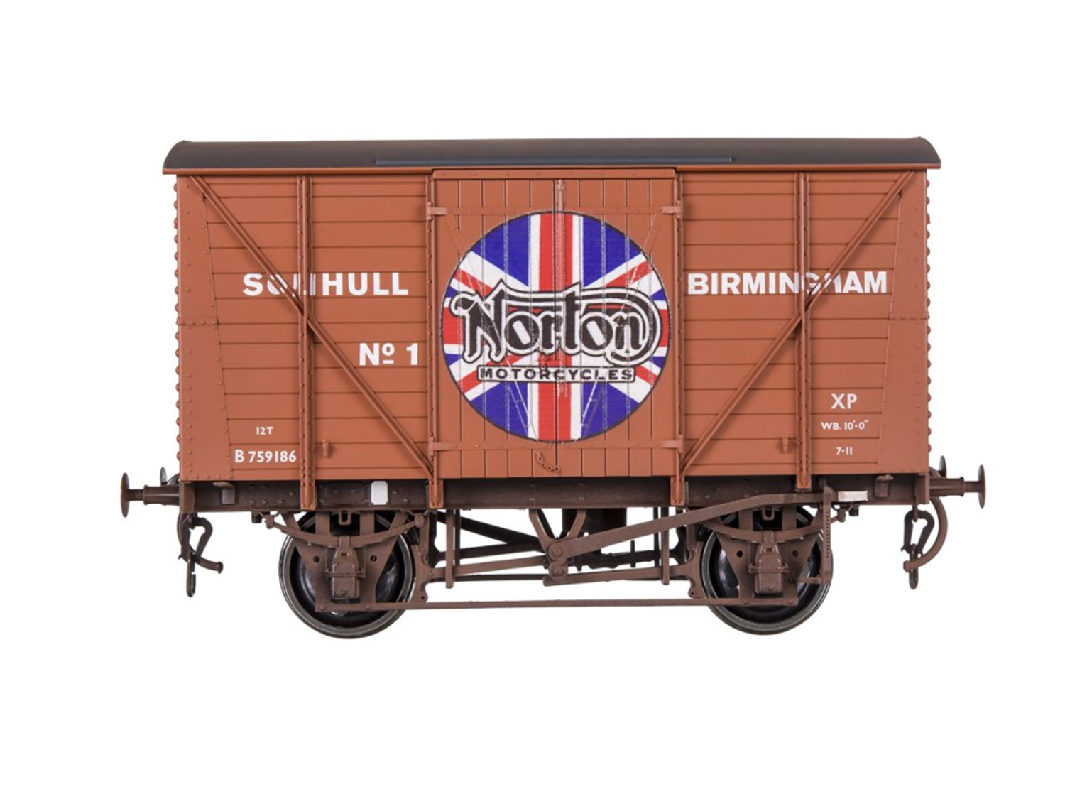 7F-056-027 STANDARD PLANKED VAN NORTON NO.1 (image for) 7F-056-027 STANDARD PLANKED VAN NORTON NO.1