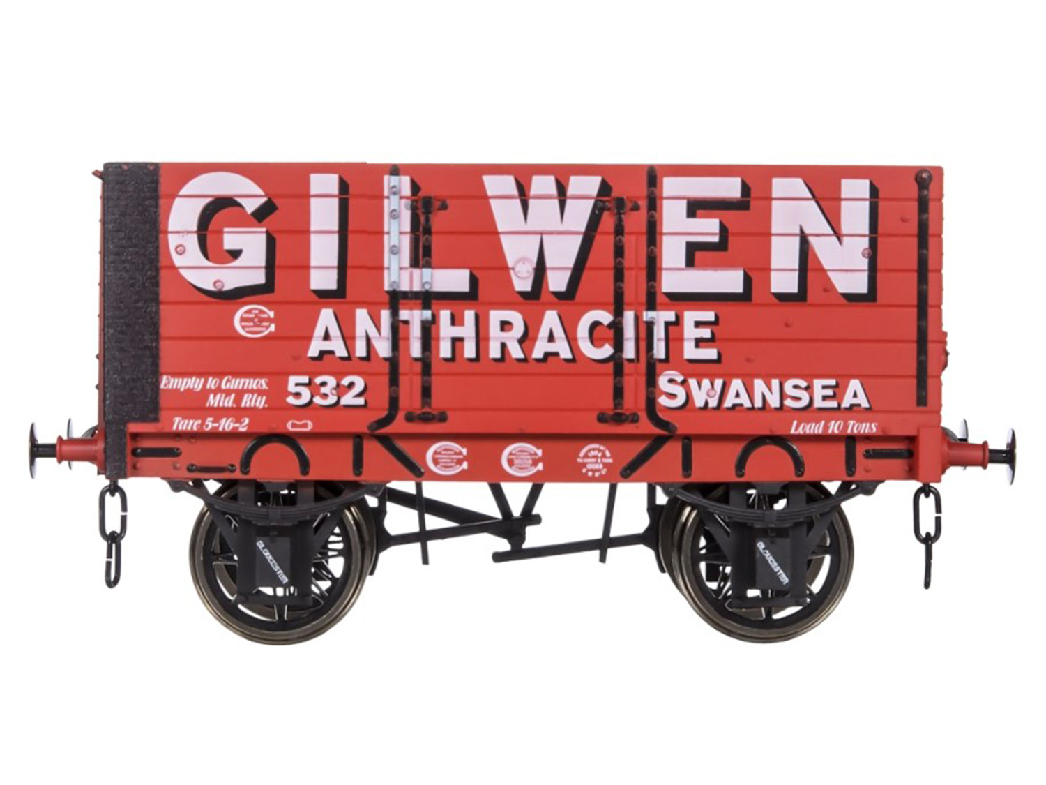 7F-073-011 7 PLANK WAGON 9' WHEELBASE GILWEN 532 (image for) 7F-073-011 7 PLANK WAGON 9' WHEELBASE GILWEN 532